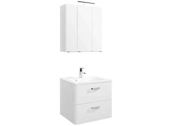 Badezimmer Phönix 60 cm Weiß - Weiß, MODERN, Holzwerkstoff (60/54cm) Badezimmer Phönix 60 cm Weiß - Weiß, MODERN, Holzwerkstoff (60/54cm)