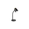 LED-Tischleuchte Pongo Braun Schwarz B: 13 cm - Schwarz/Braun, Basics, Kunststoff/Metall (36/13/23cm)