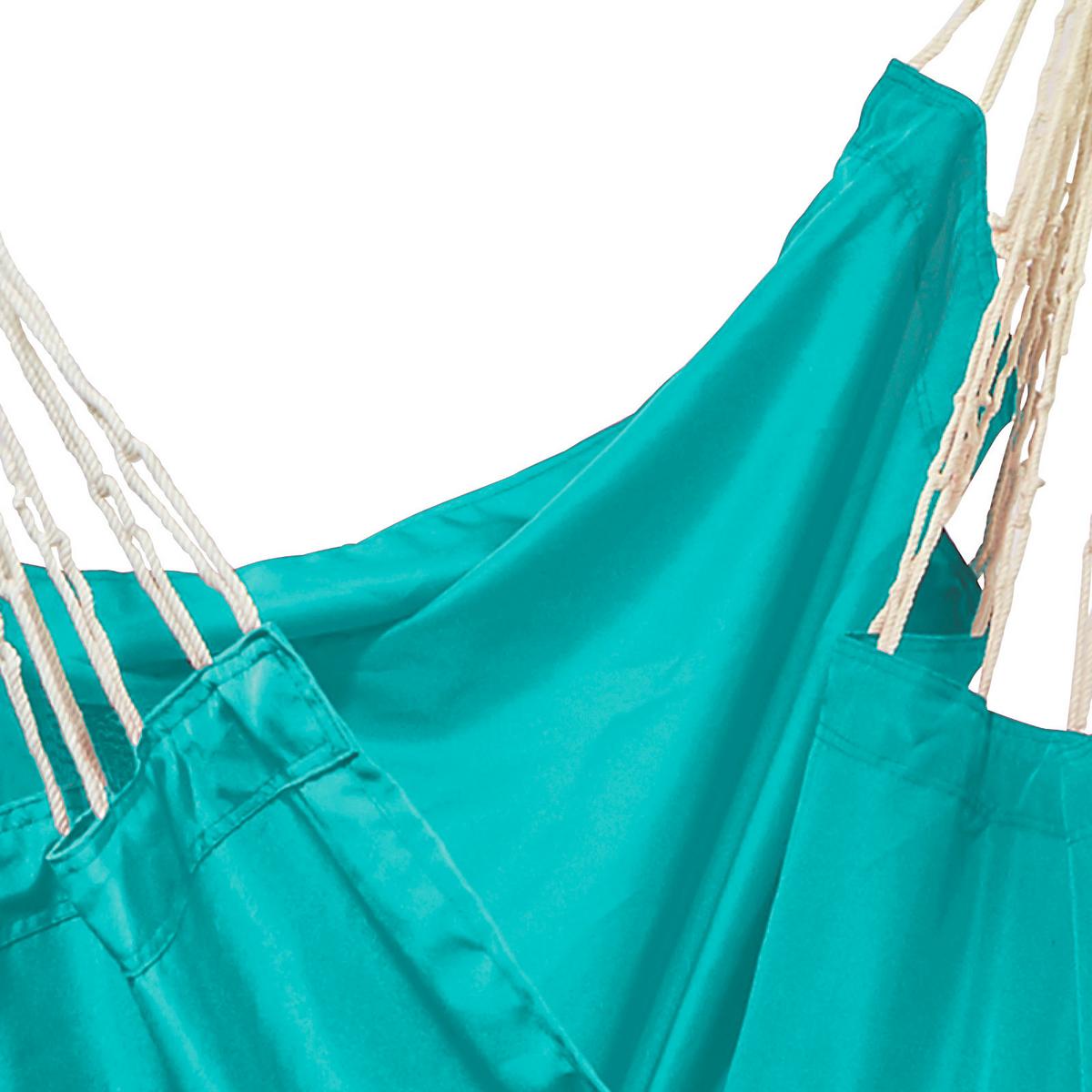 Függőfotel Chillax - türkiz, Konventionell, textil (120/130cm) - Ondega