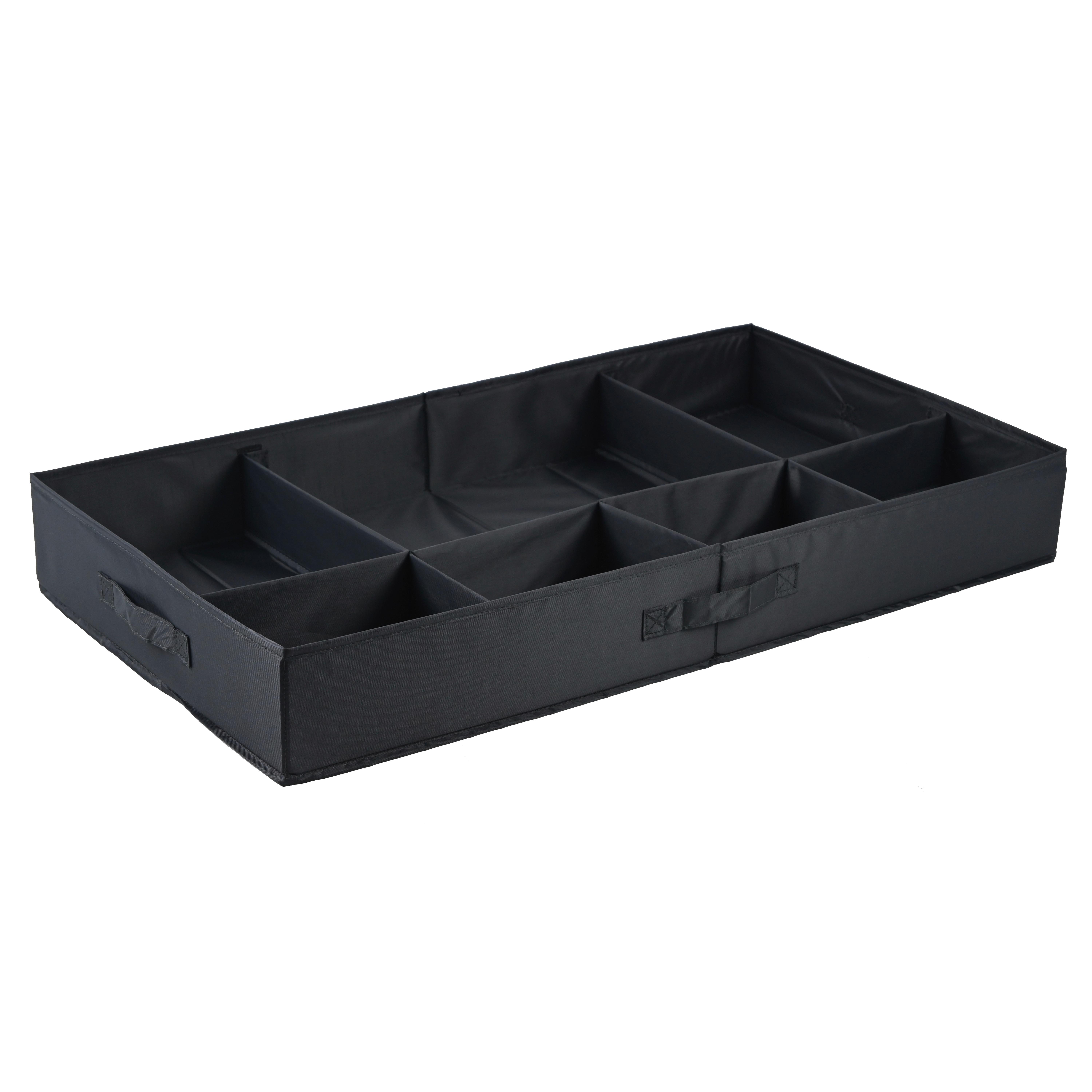 Zásuvkový box Unit, L - sivá, Konventionell, textil/plast (79,7/43,2/10,5cm) - Modern Living