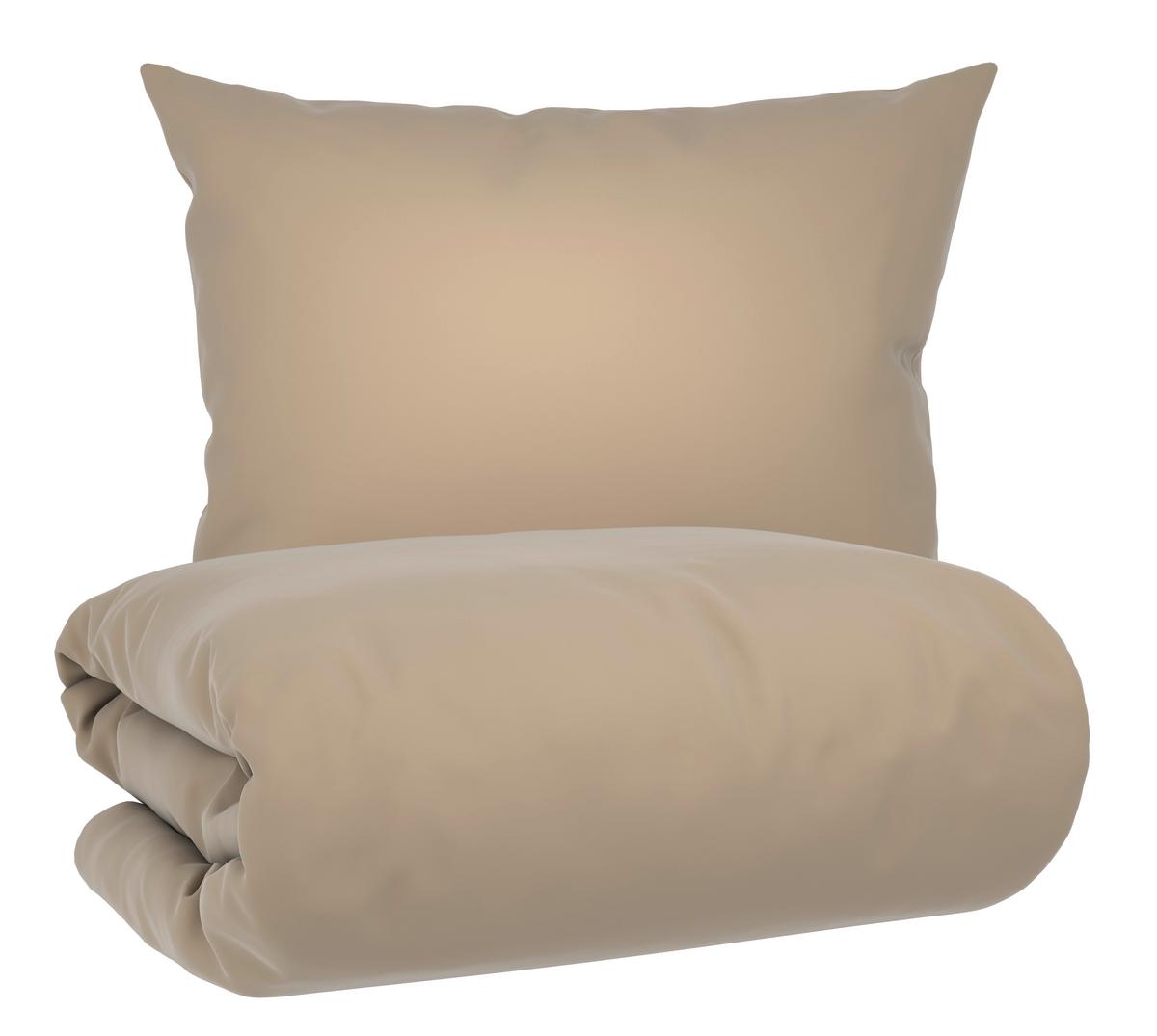 POVLEČENÍ XENIA UNI - béžová, Moderní, textil (140/200cm) - Premium Living