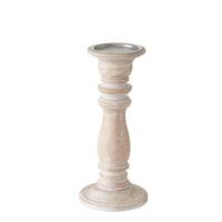 Kerzenhalter Neley Paz - Naturfarben, Basics, Holz (12/12/28cm)