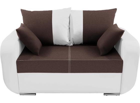 Zweisitzer-Sofa Faro - Chromfarben/Schwarz, KONVENTIONELL, Holz/Textil (150/90/92cm) Zweisitzer-Sofa Faro - Chromfarben/Schwarz, KONVENTIONELL, Holz/Textil (150/90/92cm)