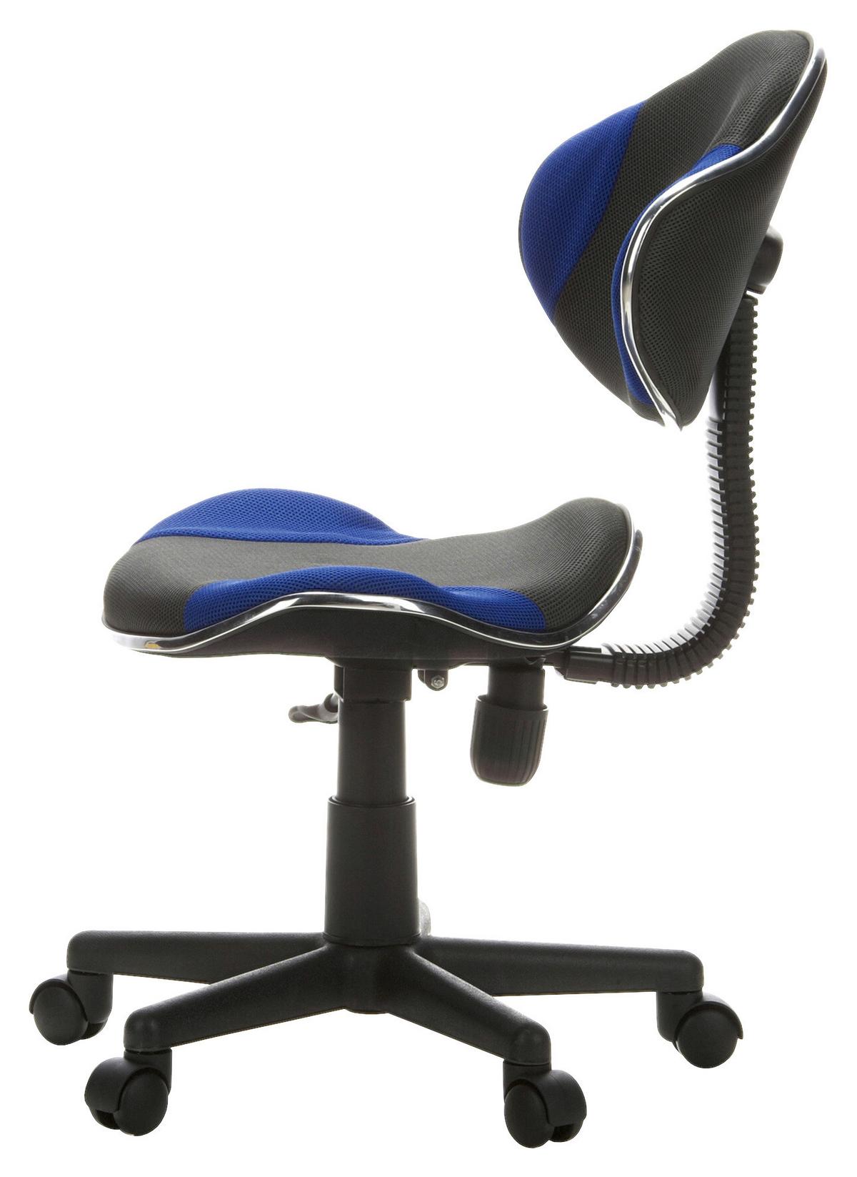 Jugenddrehstuhl Kiddy Gti 2 Blau/Grau - Blau/Grau, Basics, Kunststoff (45/86-101/42cm) - MID.YOU
