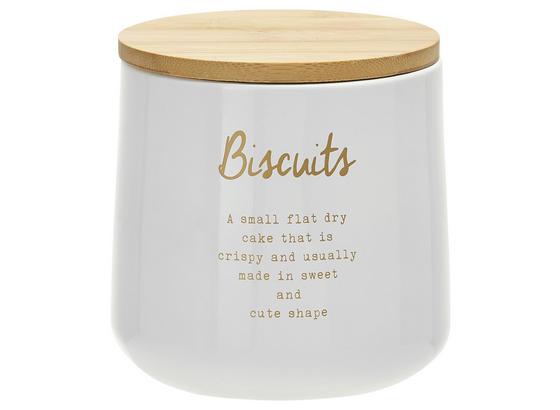 Dóza Na Potraviny Fiona - Biscuits - prírodné farby/medená, Štýlový, kov/drevo (10/11cm) - Zandiara Dóza Na Potraviny Fiona - Biscuits - prírodné farby/medená, Štýlový, kov/drevo (10/11cm) - Zandiara