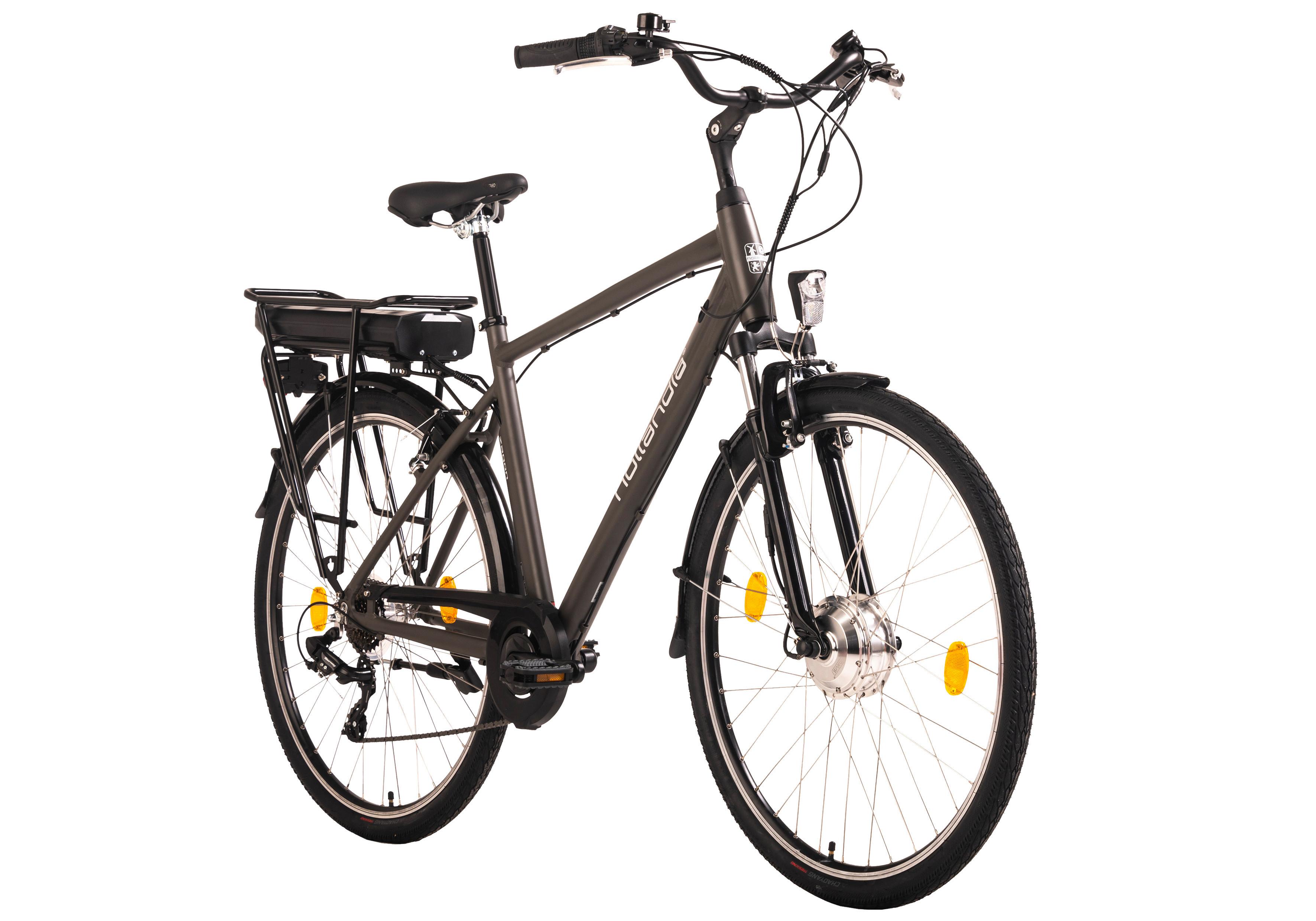 Elektrofahrrad Hollandia Zagon Grau - Grau, Basics, Metall (21/116/188cm) - KS Cycling