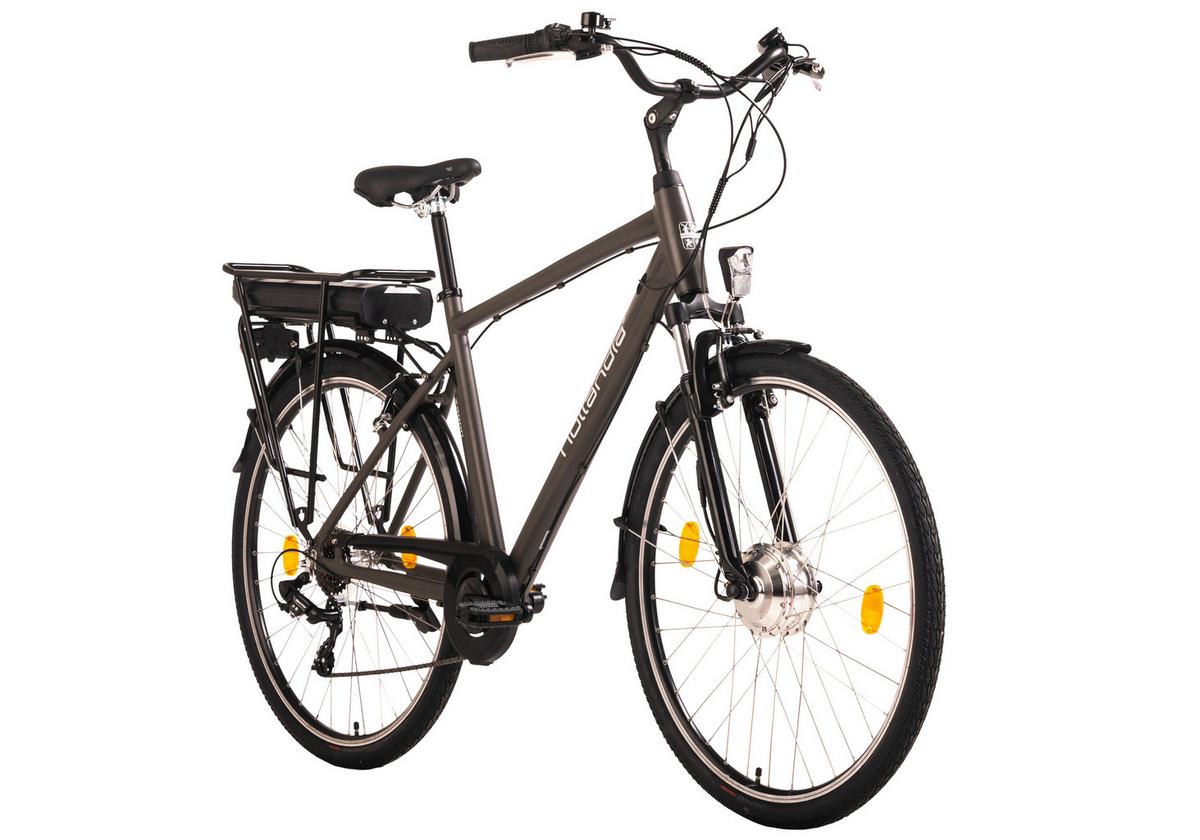 Elektrofahrrad Hollandia Zagon Grau - Grau, Basics, Metall (21/116/188cm) - KS Cycling