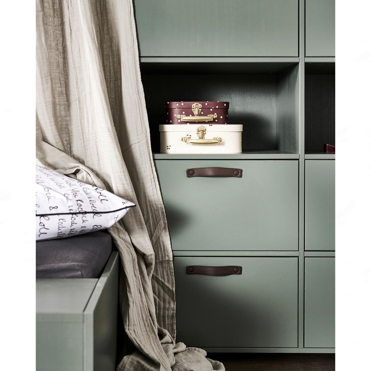 KLEIDERSCHRANK Stage Grün B: 103cm - Grün, Design, Holz (103/185/40cm) - Livetastic