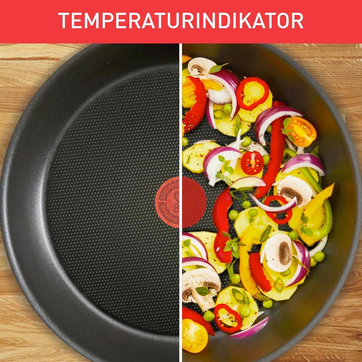 PFANNENSET SIMPLE COOK - Schwarz, Basics, Metall
