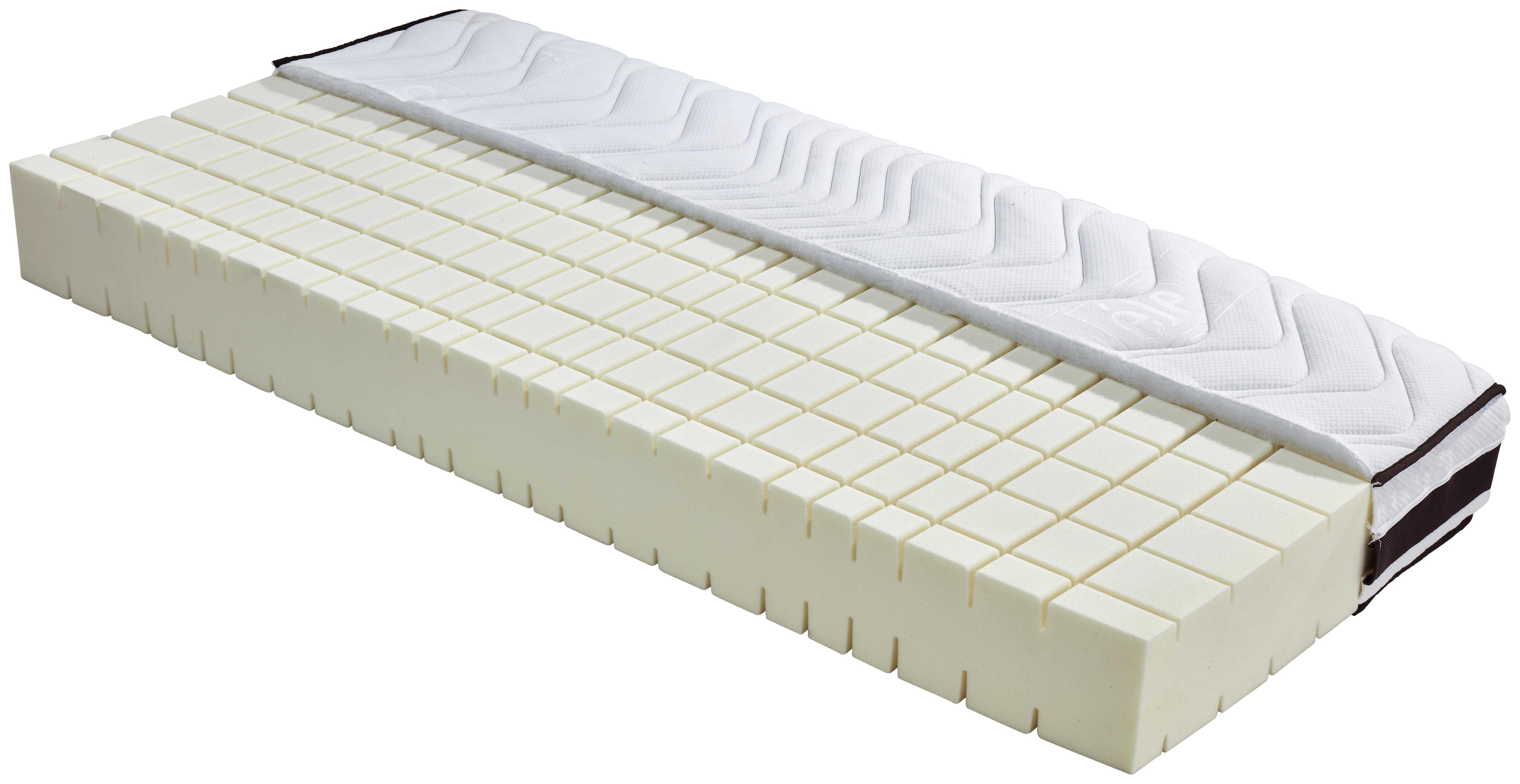 Kaltschaummatratze Elodie H1 - Weiß, Textil (90/200cm) - Ele