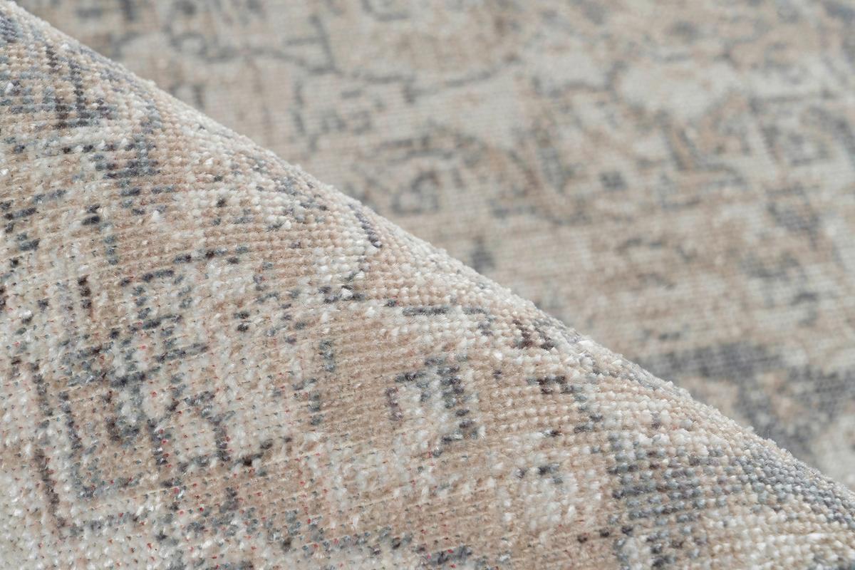 Vintage-Teppich Dilan 100 - Grau, KONVENTIONELL, Textil (80/150cm)