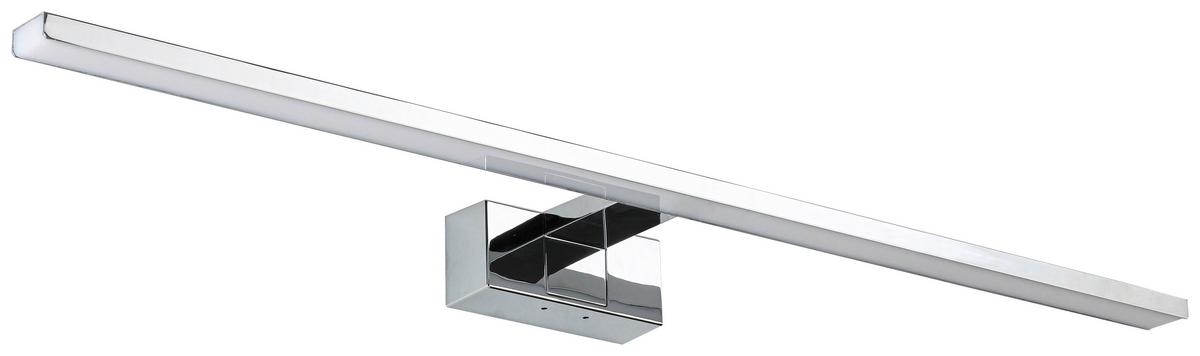 NÁSTENNÉ SVIETIDLO DO KÚPEĽNE MOMU - chrómová/hliníková, Modern, kov/plast (75/12,8/5,1cm) - Mömax