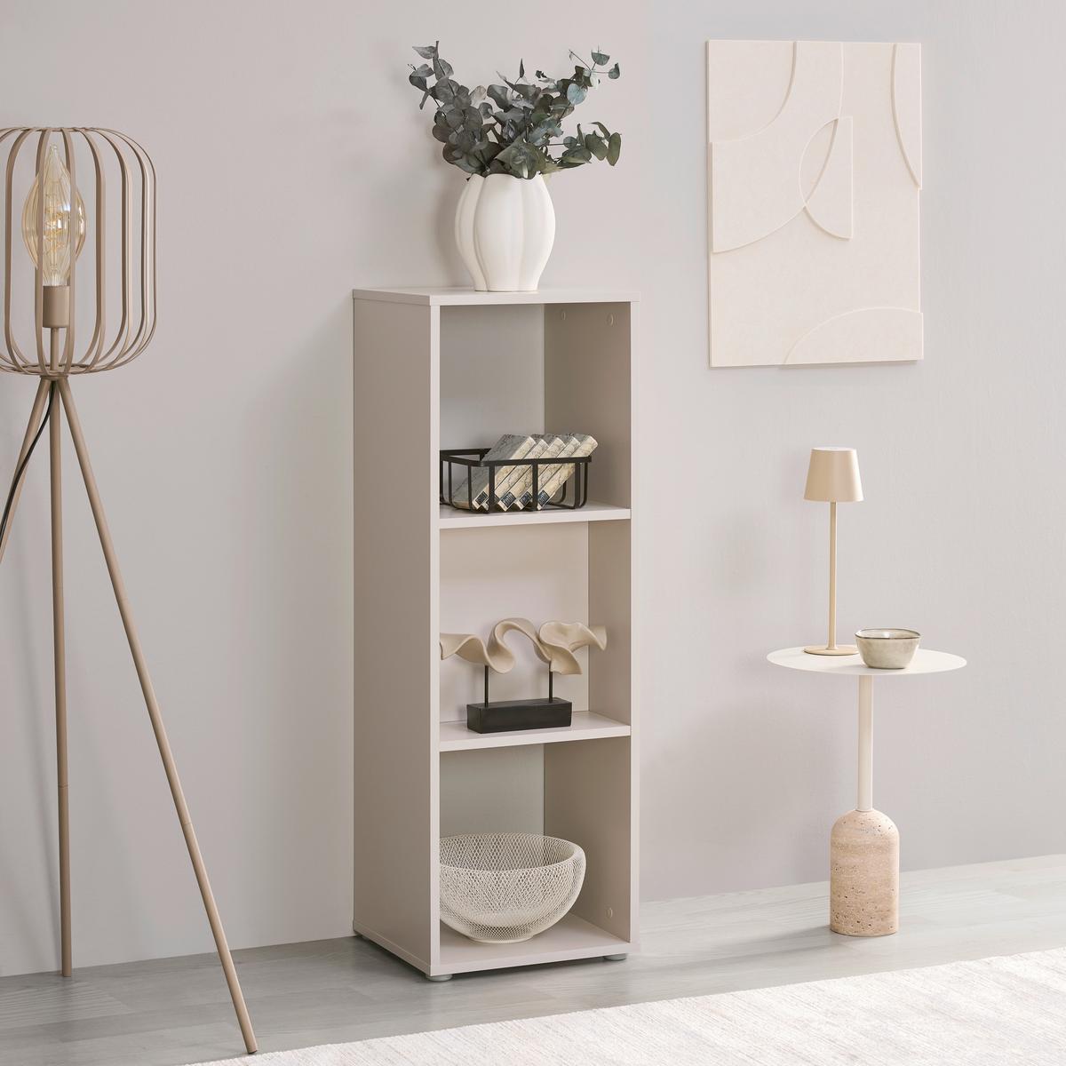 Regal Pisa 13 Kaschmir B: 38,4 Cm - Kaschmir, Trend, Holzwerkstoff (38,4/113/35cm)