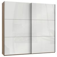 Schwebetürenschrank B: 250 Cm Level 36c Weiß/eiche Dekor - Eichefarben/Weiß, MODERN, Holzwerkstoff (250/236/65cm) - MID.YOU