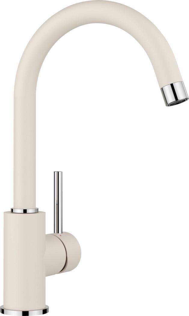 KÜCHENARMATUR BLANCO MIDA - Weiß, MODERN - Blanco