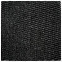 Teppichfliese Anthrazit Calypso 50x50cm Florhöhe 4,2mm - Anthrazit, Basics, Textil (50/50cm)