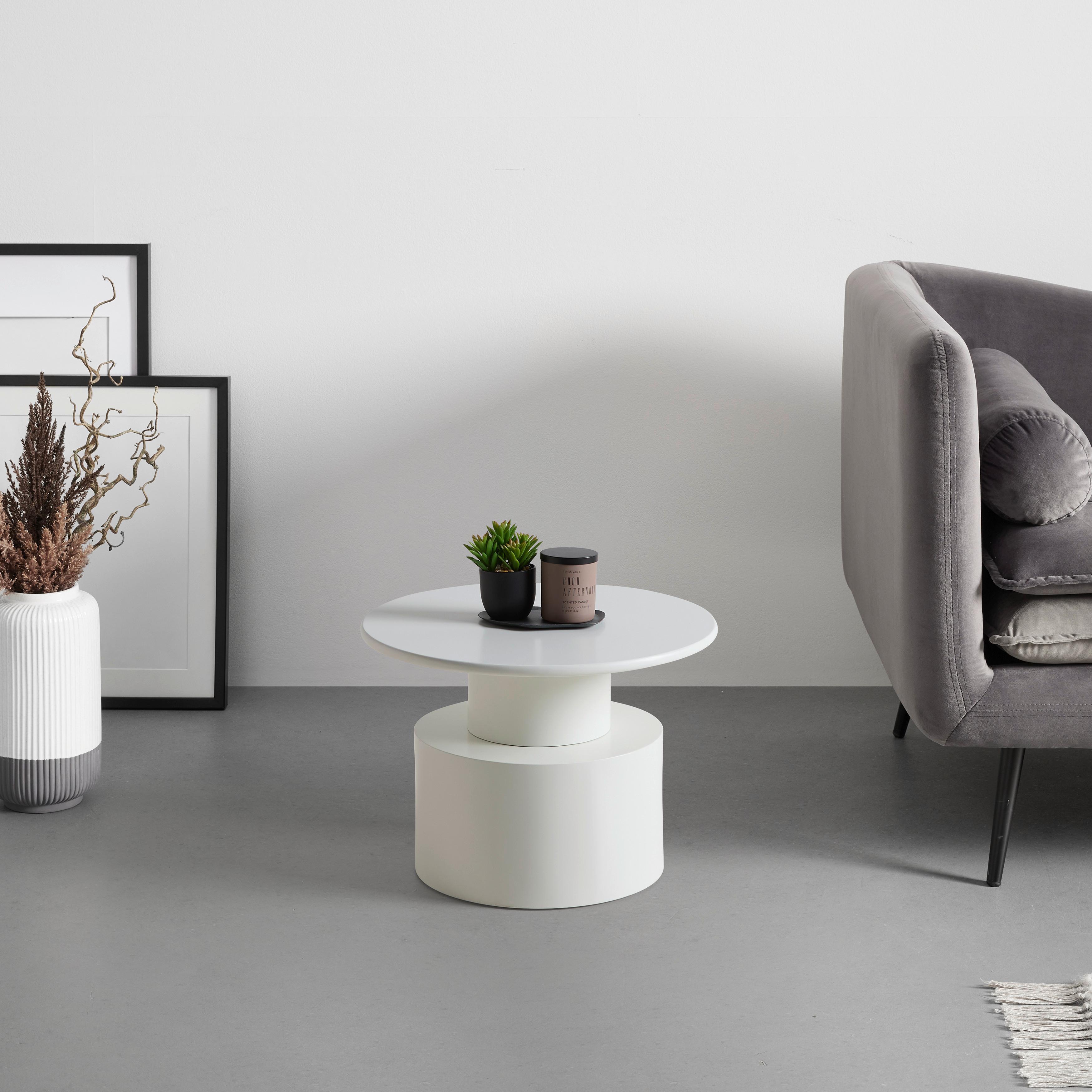 KONFERENČNÍ STOLEK AZURA -TREND- - světle šedá, Lifestyle, dřevo/kompozitní dřevo (60/35/60cm) - Mömax