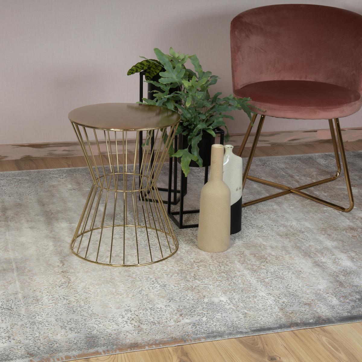 Webteppich Taupe My Jewel Of Obsession 200x290 Cm - Taupe, KONVENTIONELL, Textil (200/290cm) - Obsession