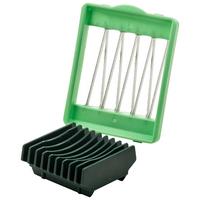 Gemüseschneider aus Metall + Kunststoff Nicer Dicer Chef - Grün, Basics, Kunststoff/Metall - Genius