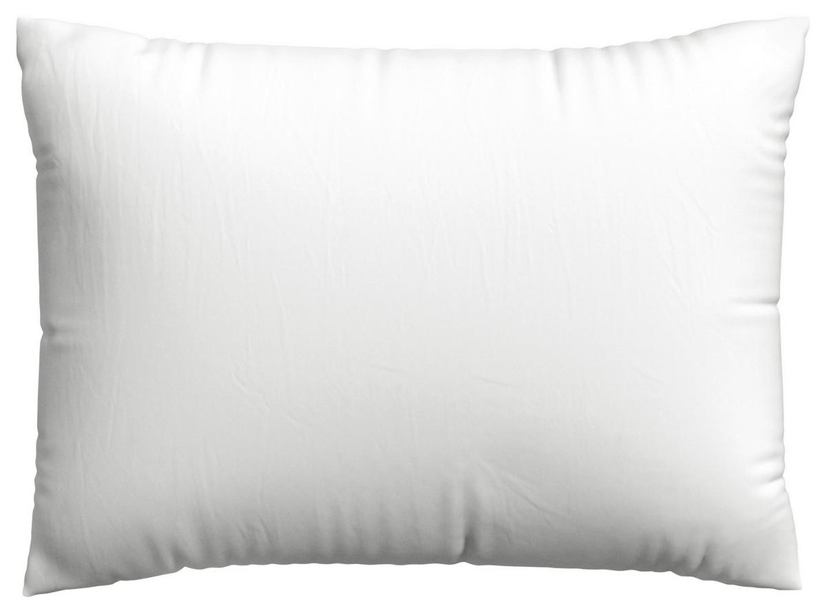Kopfpolsterbezug Knitted Jersey - Weiß, Basics, Textil (70/90cm) - Schlafgut