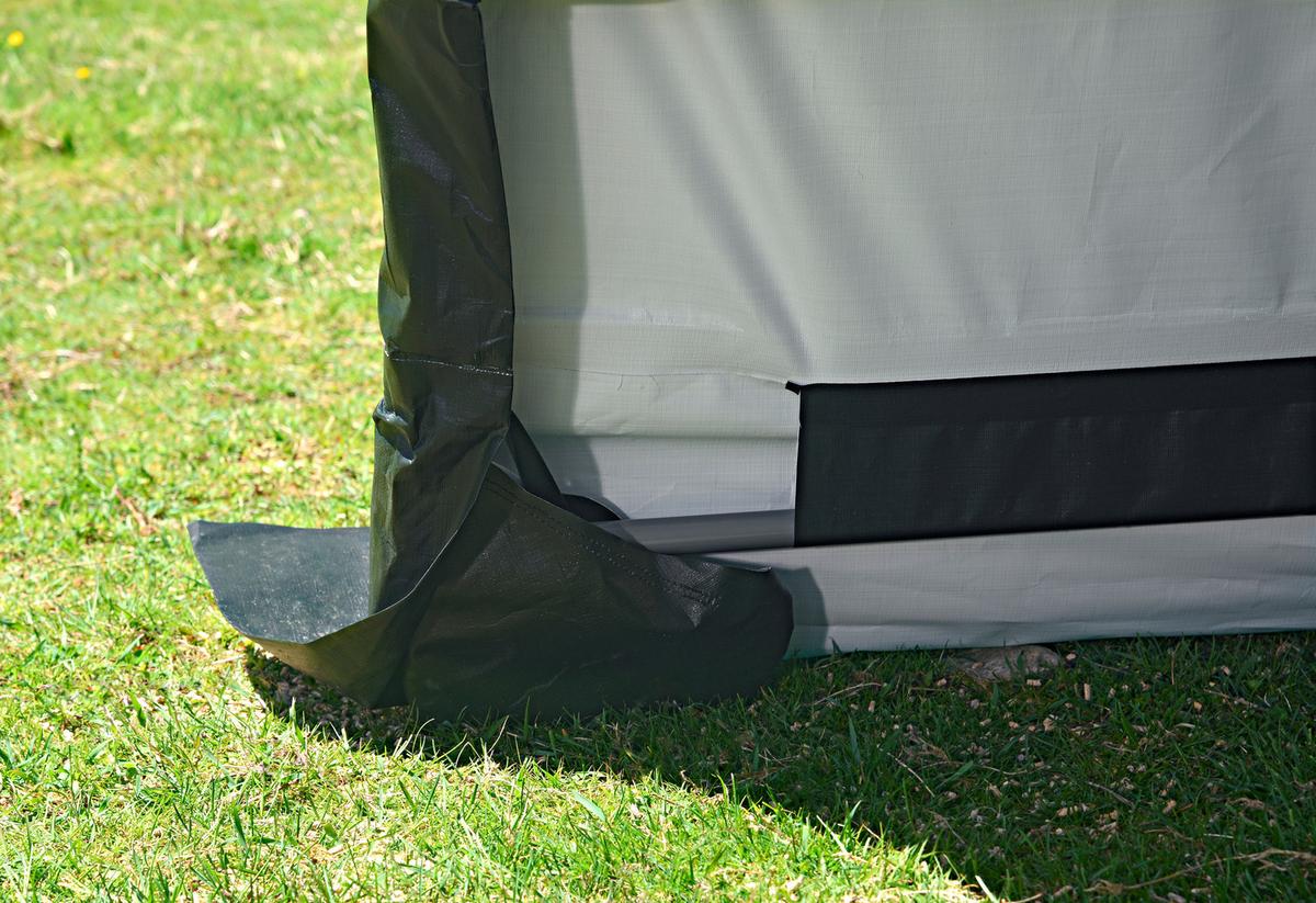 Zeltgarage Shelterlogic - Dunkelgrün, Basics, Kunststoff (300/260/150cm)