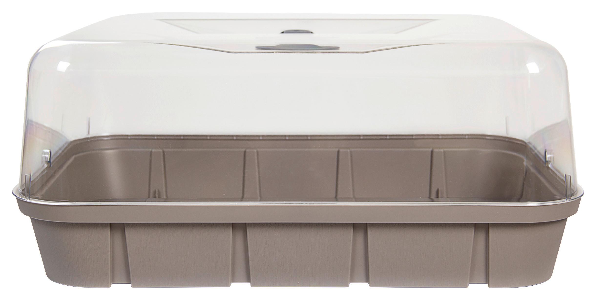 Anzuchtbeet Kunststoff 16 L 57x24,5x39 Cm - Taupe, Basics, Kunststoff (57/24,5/39cm)