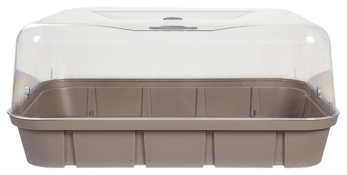 Anzuchtbeet Kunststoff 16 L 57x24,5x39 Cm - Taupe, Basics, Kunststoff (57/24,5/39cm)