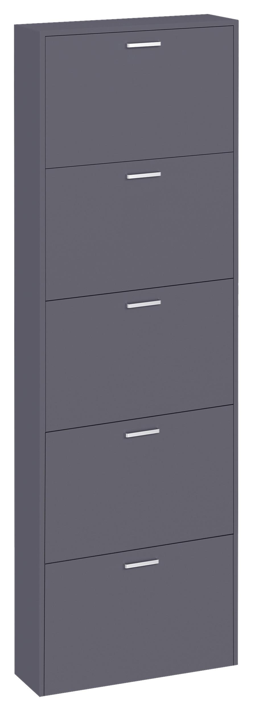 Schuhschrank Sulos Anthrazit B: 59 cm