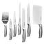 Professional Messerset 7-Teilig - Edelstahlfarben, Basics, Metall (1.59kg) Professional Messerset 7-Teilig - Edelstahlfarben, Basics, Metall (1.59kg)