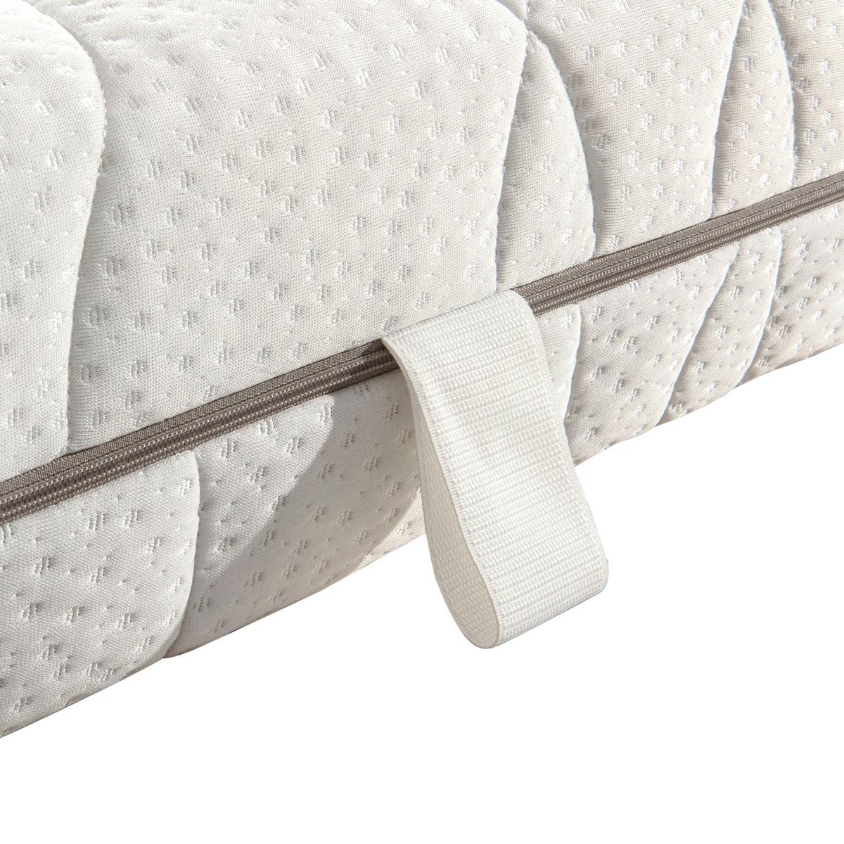 Komfortschaummatratze Primo 90x200cm Mittelfest - Weiß, Textil (90/200cm) - Primatex