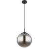Hängeleuchte 15881h2 - Schwarz, Basics, Glas/Metall (30/120cm) - Globo