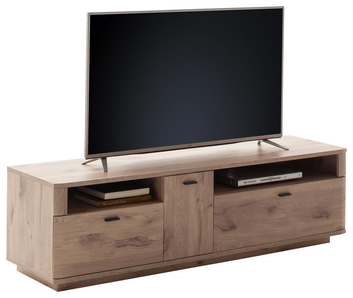 Lowboard Prato B: 180 Cm Eichefarben - Eichefarben, Design, Holzwerkstoff (180/53/50cm) - MID.YOU