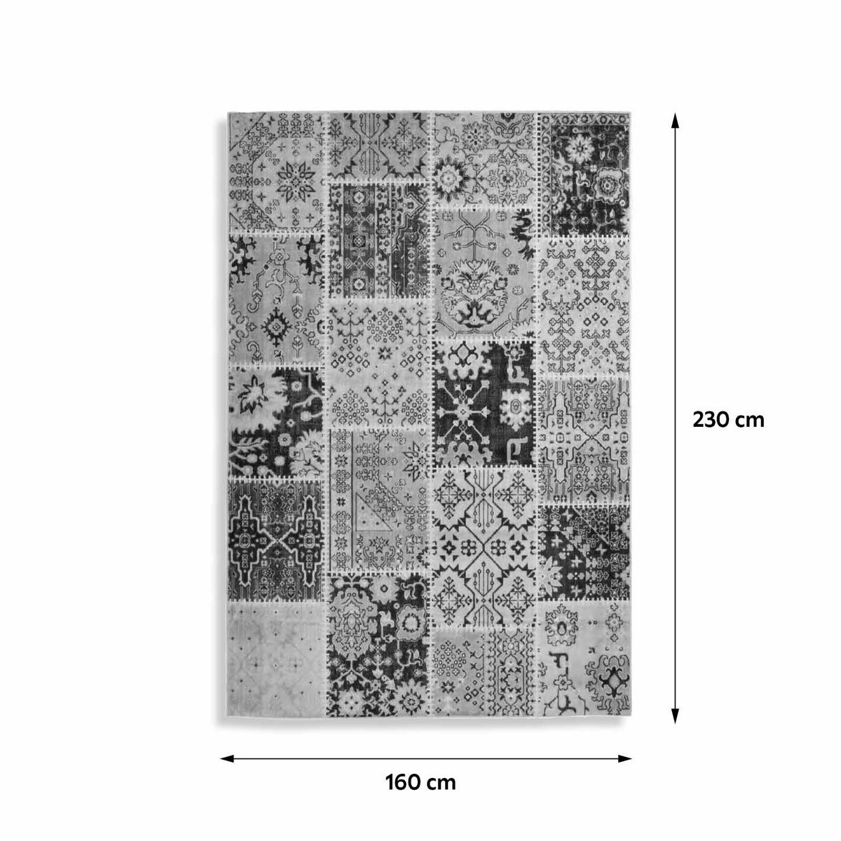 Webteppich Multicolor Ariya 200x290 cm - Multicolor, Trend, Textil (200/290cm) - Kayoom