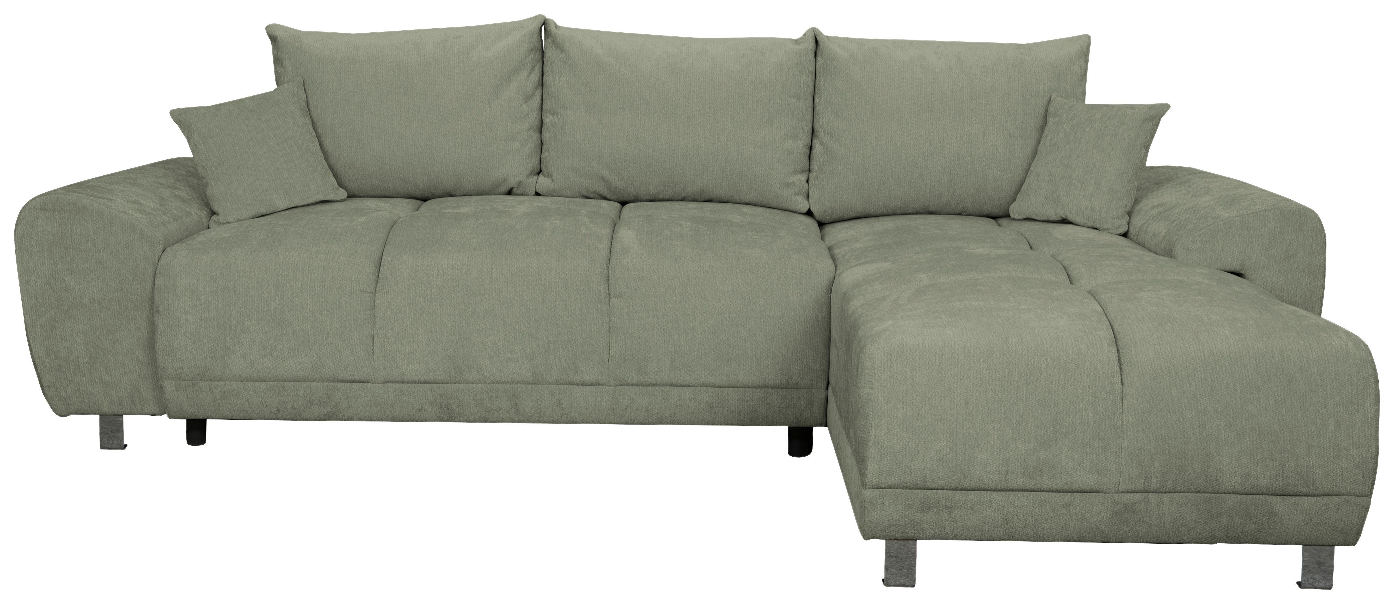 ECKSCHLAFSOFA Ramon, Mintgrün S:296x182cm