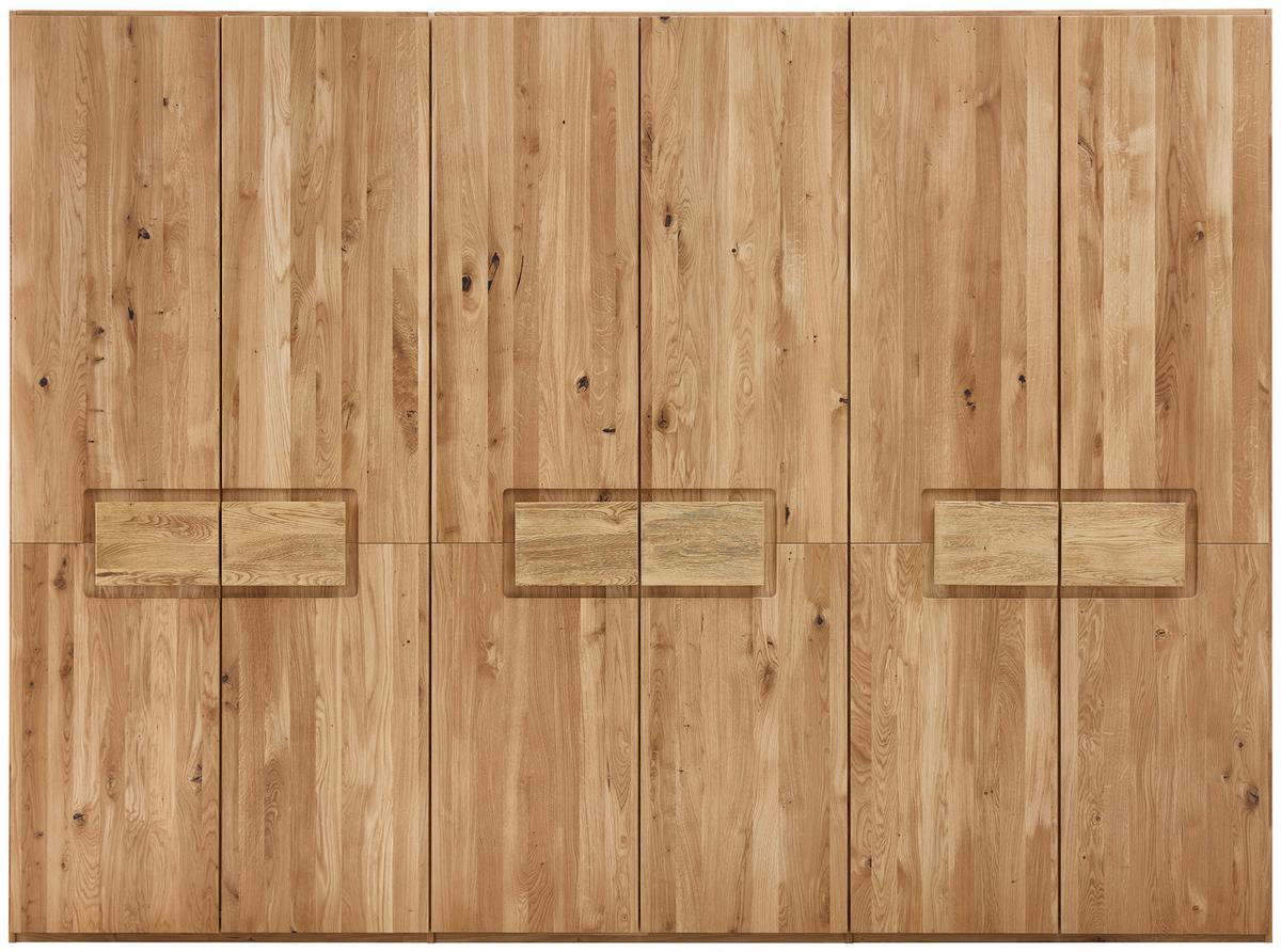 Drehtürenschrank Emilia, Eichefarben B: 302 Cm - Wildeiche/Eichefarben, MODERN, Holz (302/223/62cm) - MID.YOU