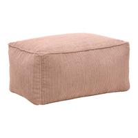 Taburet CAROLINE, růžový manšestr, max. 80 kg - růžová, Moderní, textil (80/38/50cm) - Mömax