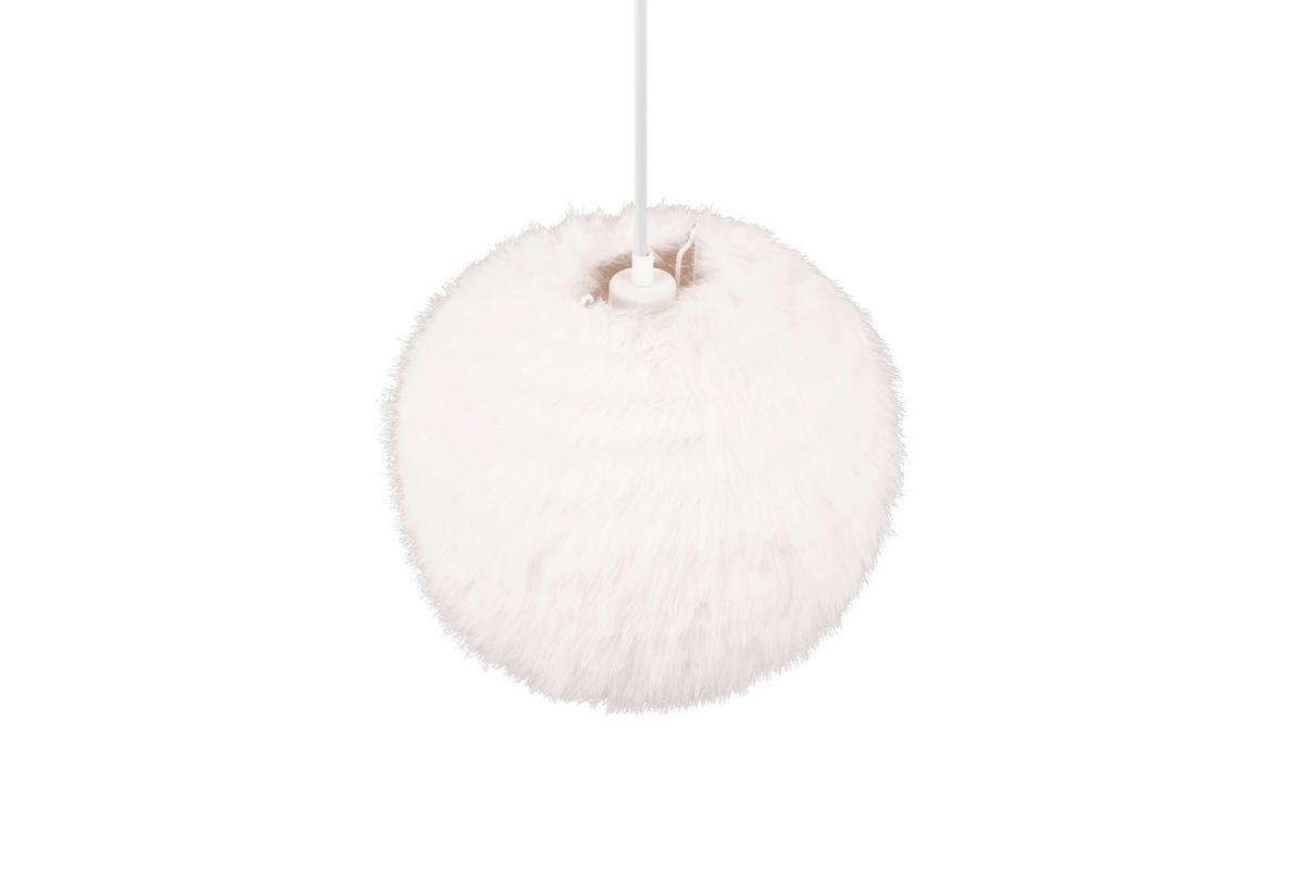 Pendelleuchte R31581001 Furry - Sandfarben/Weiß, Design, Textil/Metall (35/150cm)