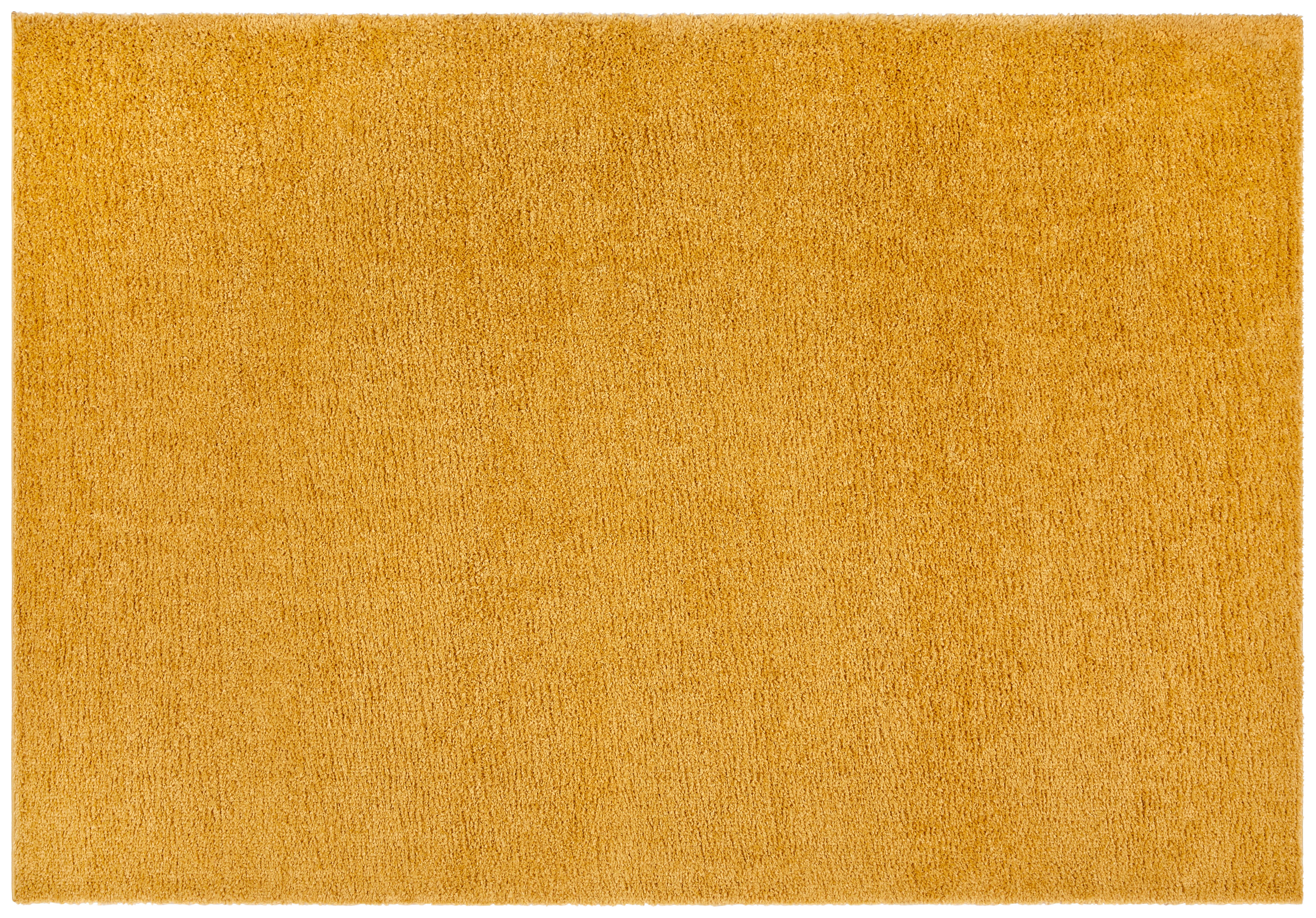 Hochflorteppich Lina - Gelb, Basics, Kunststoff (120/170cm) - Luca Bessoni