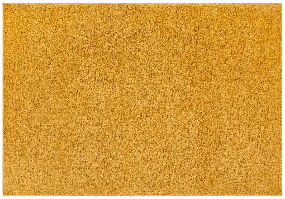 Hochflorteppich Lina - Gelb, Basics, Kunststoff (120/170cm) - Luca Bessoni