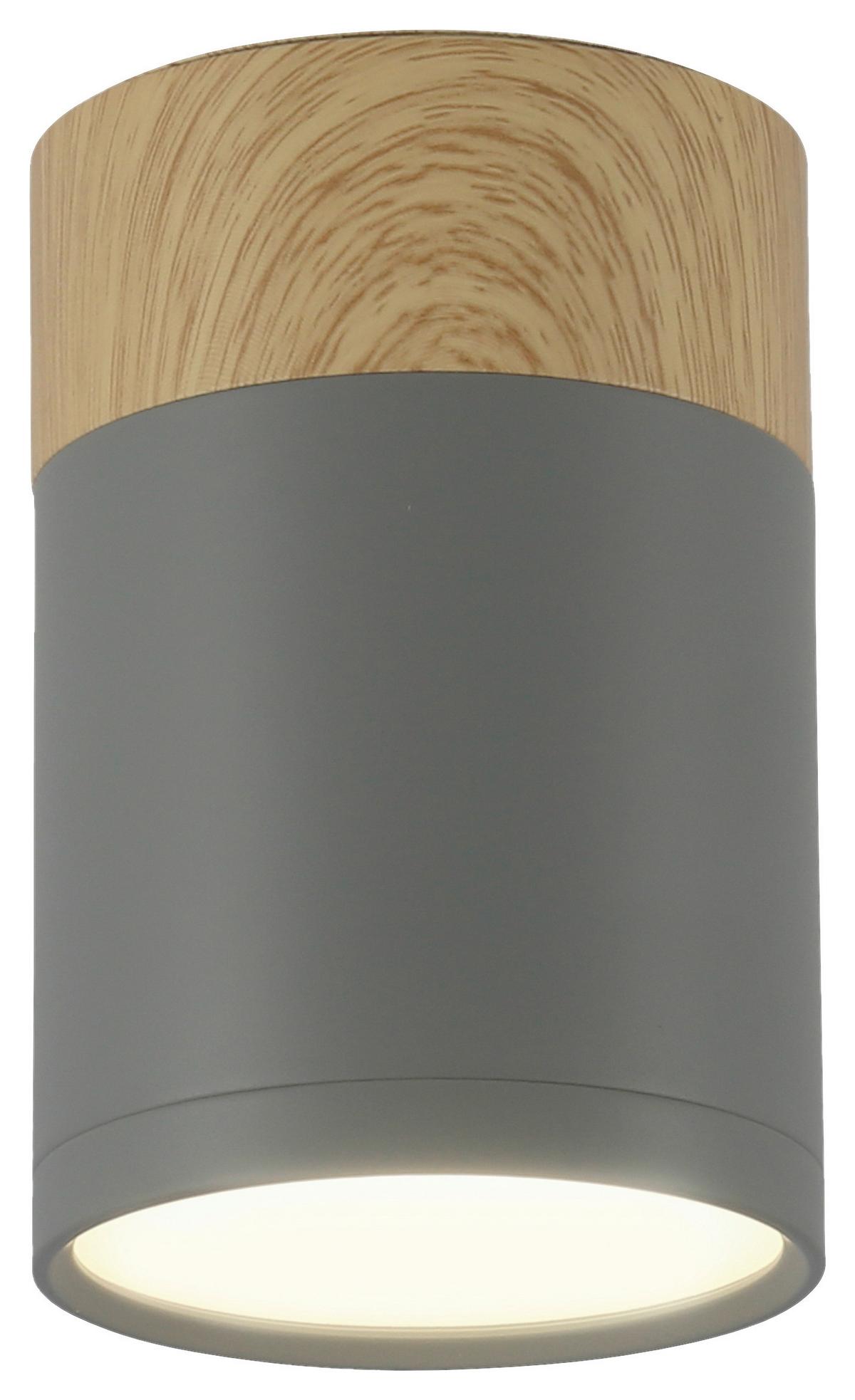 Deckenleuchte 2284262 Tuba - Blaugrau, Natur, Metall (6.8/6.8/10cm)