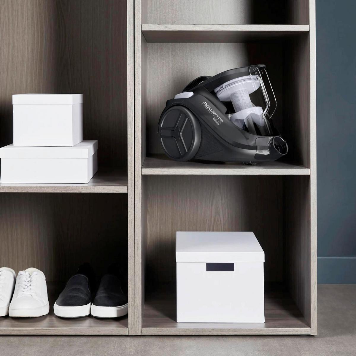 Bodenstaubsauger 750w, 1,5 Liter - Schwarz, Basics, Kunststoff (40,9/27,6/29cm) - Rowenta