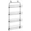 Türregal Baskets@door - Silberfarben, Basics, Kunststoff/Metall (45/103/17cm) Türregal Baskets@door - Silberfarben, Basics, Kunststoff/Metall (45/103/17cm)