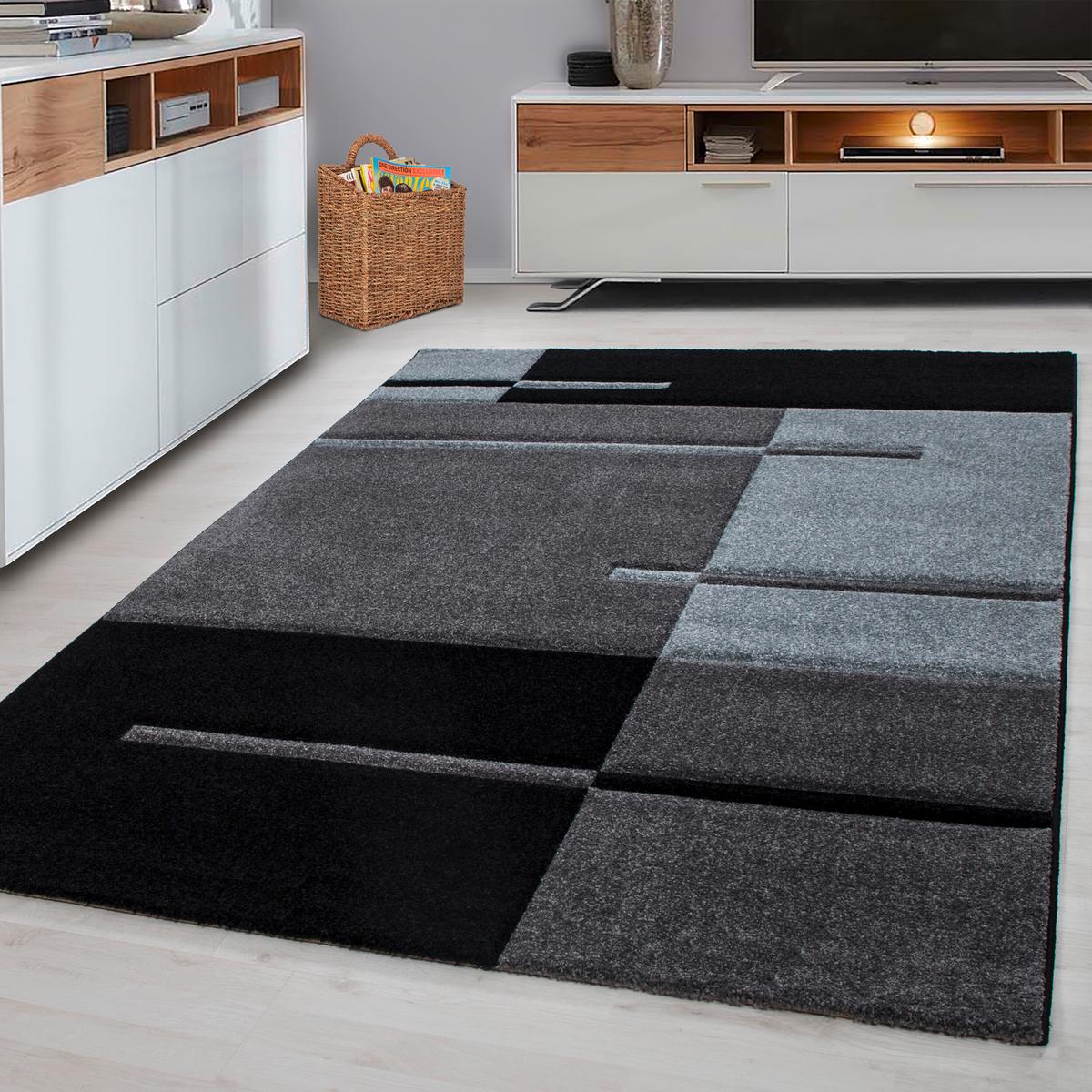 Flachwebteppich Hawaii - Grau, Basics, Textil (280/370cm) - Novel