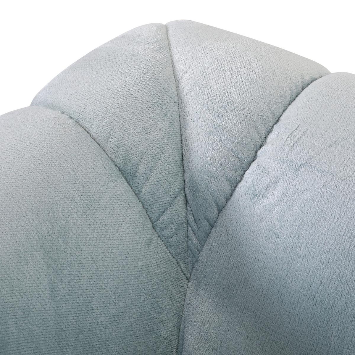 Bigsofa Sabea Mintgrün B: 220 Cm - Schwarz/Mintgrün, KONVENTIONELL, Textil (220/67/106cm) - MID.YOU