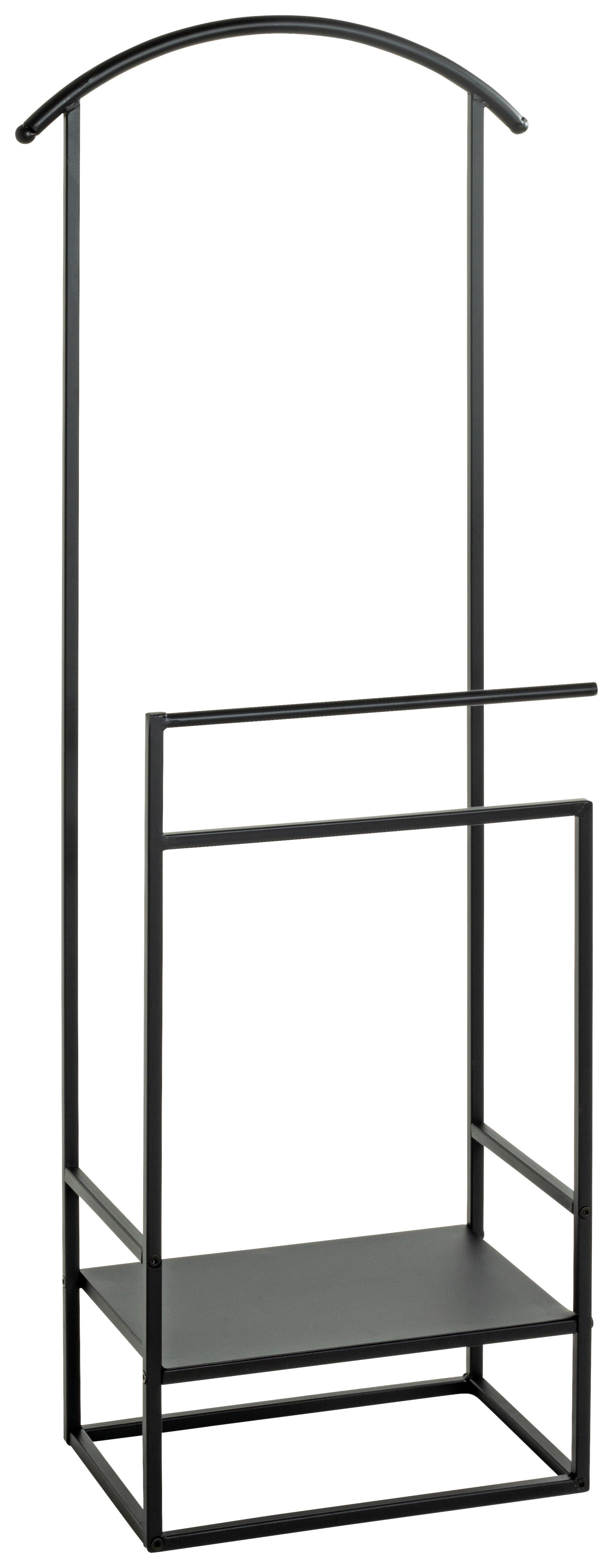 NĚMÝ SLUHA PAISLEY - černá, Moderní, kov (46/128/26cm) - Mömax