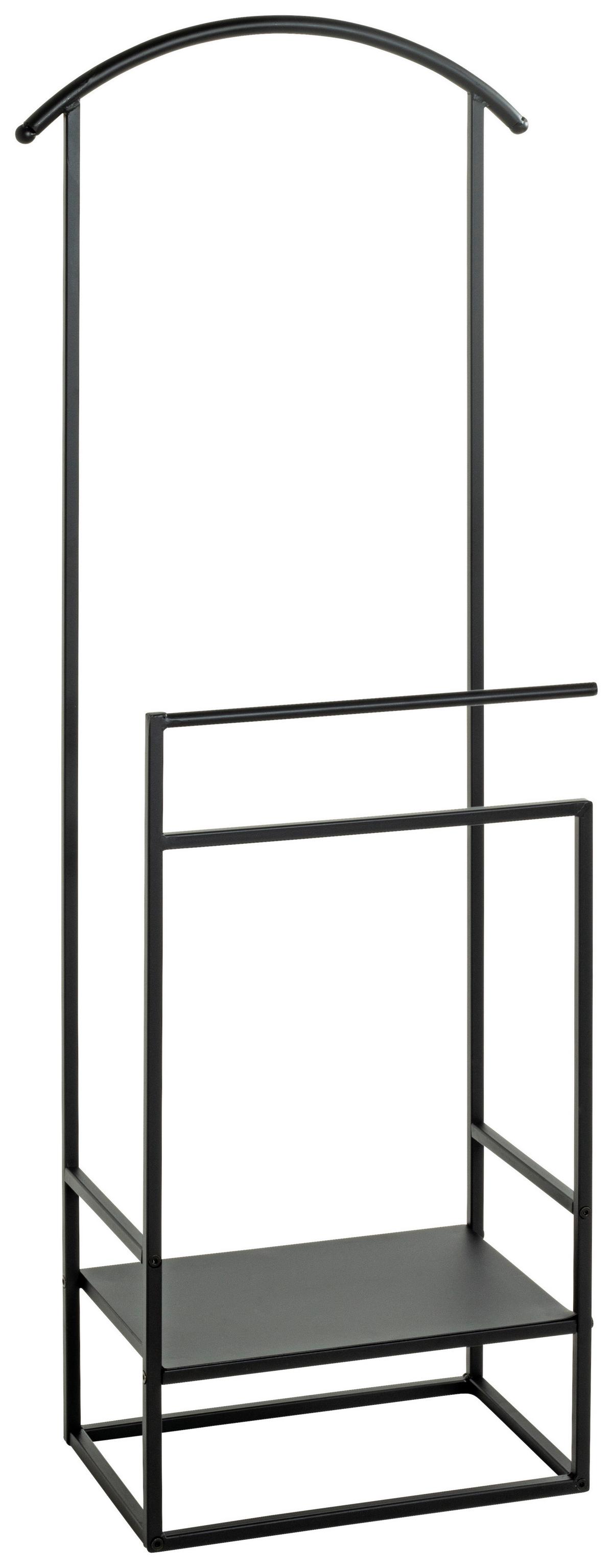 NĚMÝ SLUHA PAISLEY - černá, Moderní, kov (46/128/26cm) - Mömax