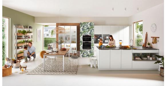 Einbauküche Eastbourne - Weiß, MODERN, Holzwerkstoff - Vertico