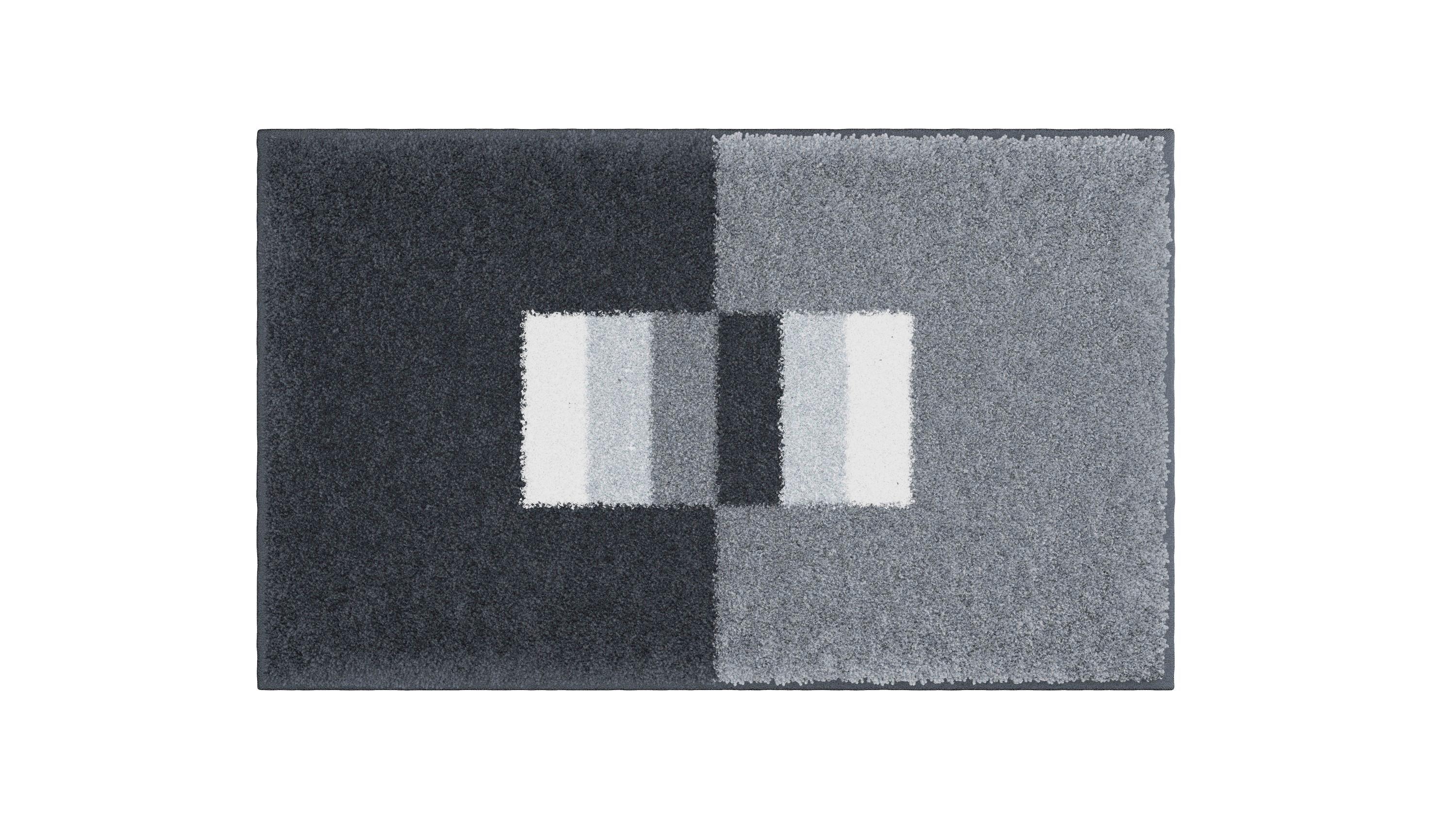 KOBERČEK DO KÚPEĽNE CAPRICIO - sivá, Basics, textil (50/80cm) - Grund
