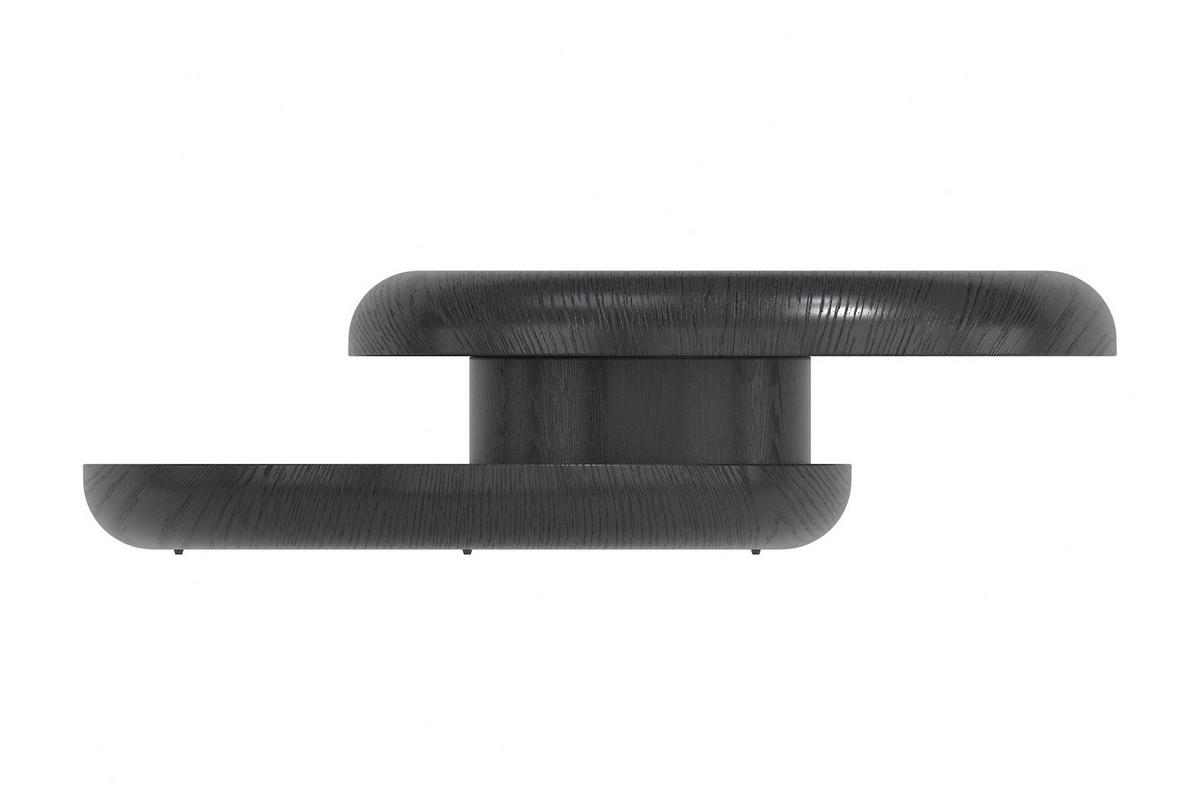 Couchtisch Schwarz D: 90 Cm - Schwarz, MODERN, Holzwerkstoff (90/90/35cm) - Livetastic