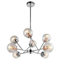 Pendelleuchte 38-67289 Best - Chromfarben, Design, Metall (75/70cm)